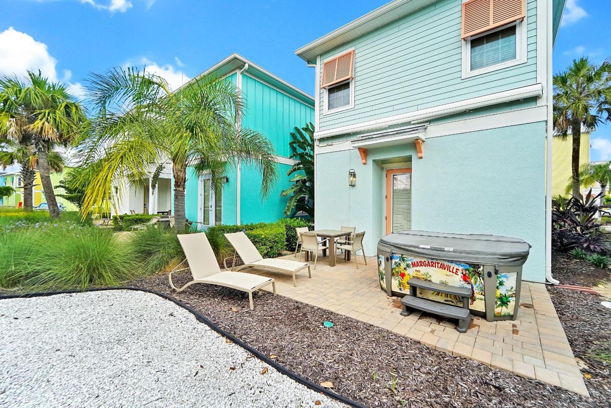Tequila Sunrise Cottage With Private Hot Tub Near Disney With Margaritaville Resort Island H2O Access - 8008Dr 올랜도 외부 사진